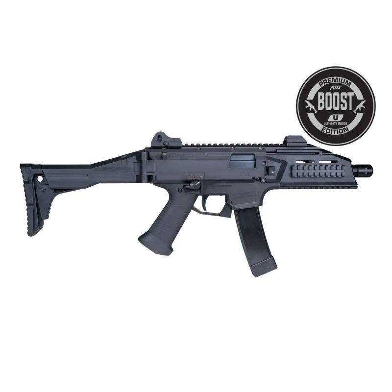 ASG CZ Scorpion EVO 3 A1 Ultimate Boost Black AEG Airsoft SMG