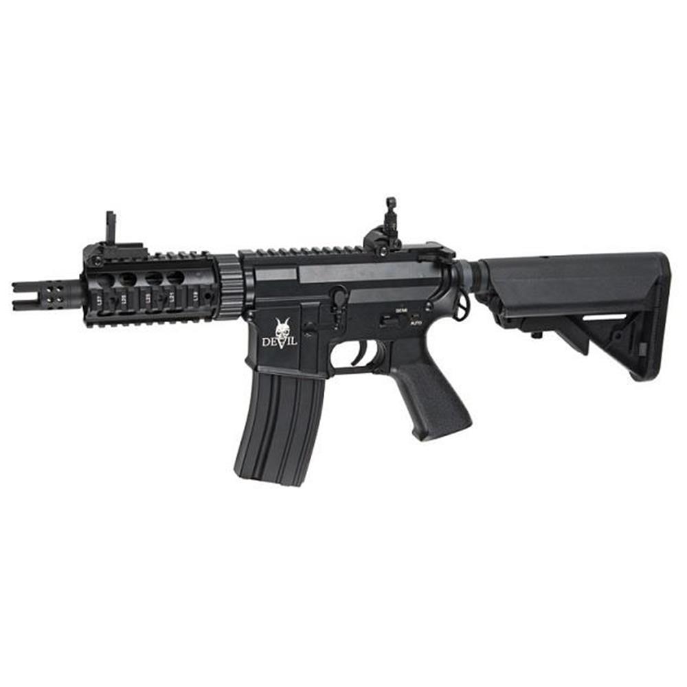ASG Devil M15 CQB 7 Black AEG Airsoft Rifle