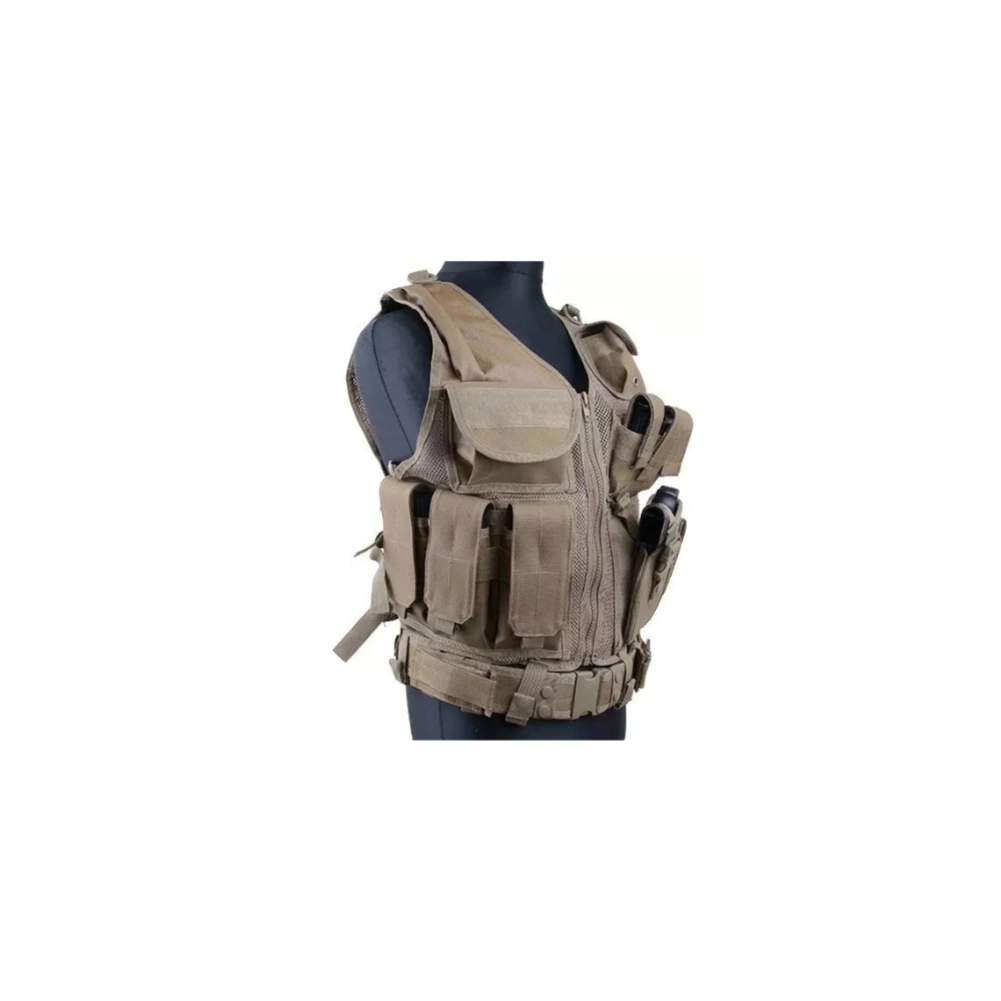 GFT Tactical KAM-39 Tactical Vest Tan2