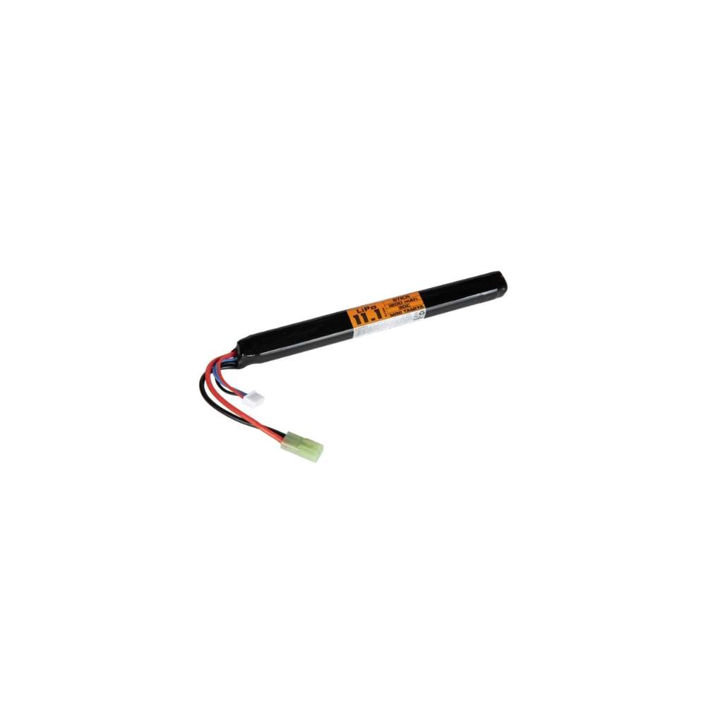Valken 11.1V 1200mAh 20C LiPo Stick Battery Mini Tamiya