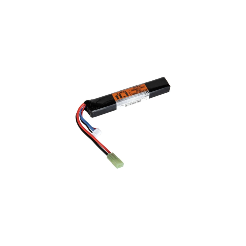 Valken 11.1V 1200mAh 30C LiPo Stick Battery Mini Tamiya