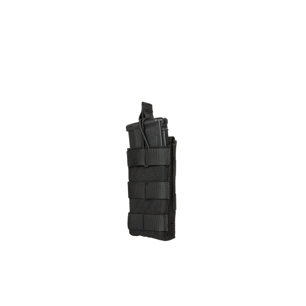 Specna Arms M4 M16 Single Magazine Pouch Black MOLLE Nylon 1000D