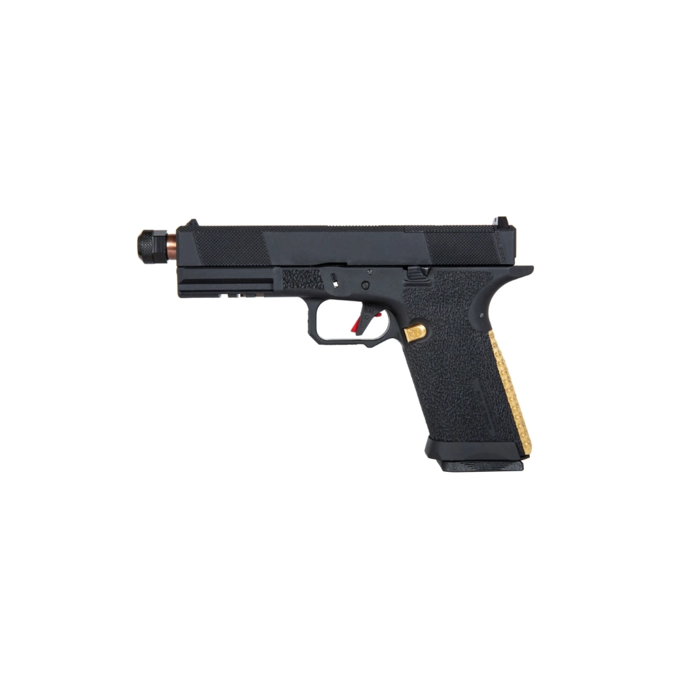 Specna Arms SAI BLU GBB Replica Black Green Gas Airsoft Pistol