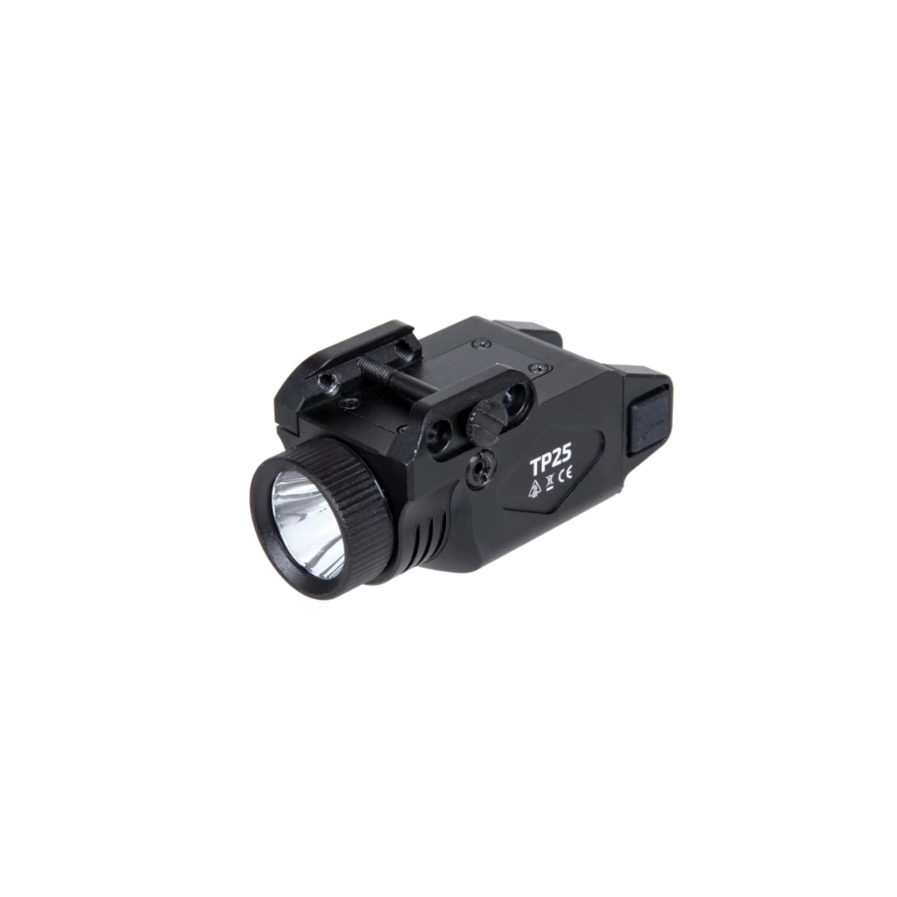 Theta Light TP25 Pistol Flashlight 500 Lumens Black for Picatinny Rail