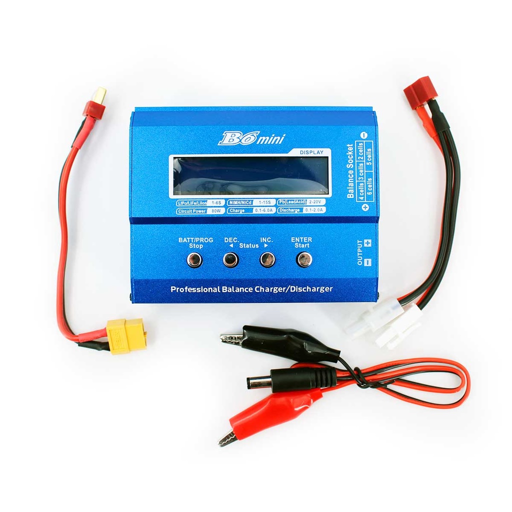 BATTERY CHARGER iMAX B6 80 mini LIPO/LIFE/NIMH 80W