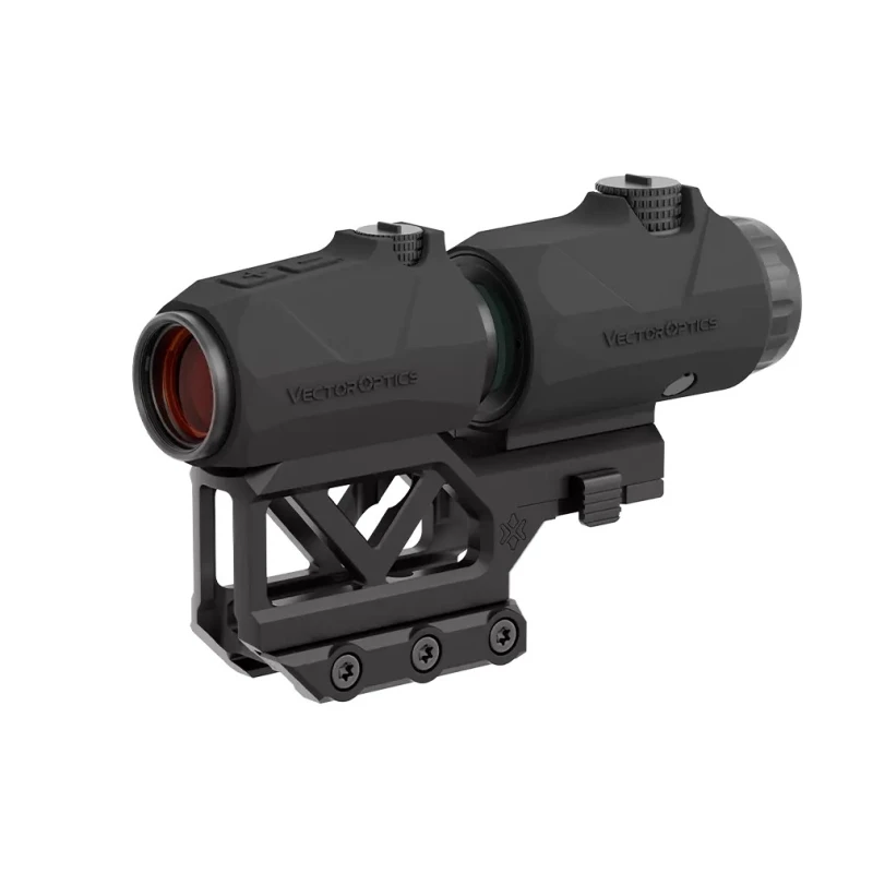 VO MAVERICK Red Dot and Magnifier Set on 1-piece RIS base - Black