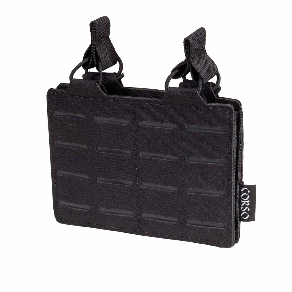 CORSO MAGAZINE POUCH M4 DOUBLE DAGGER MK1 LASER BLACK