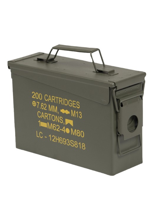 US AMMO BOX STEEL M19A1 CAL.30 OLIV