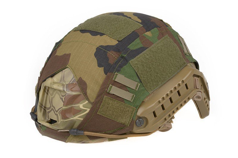 Delta Armory Airsoft helmet cover FAST ver.1 Woodland
