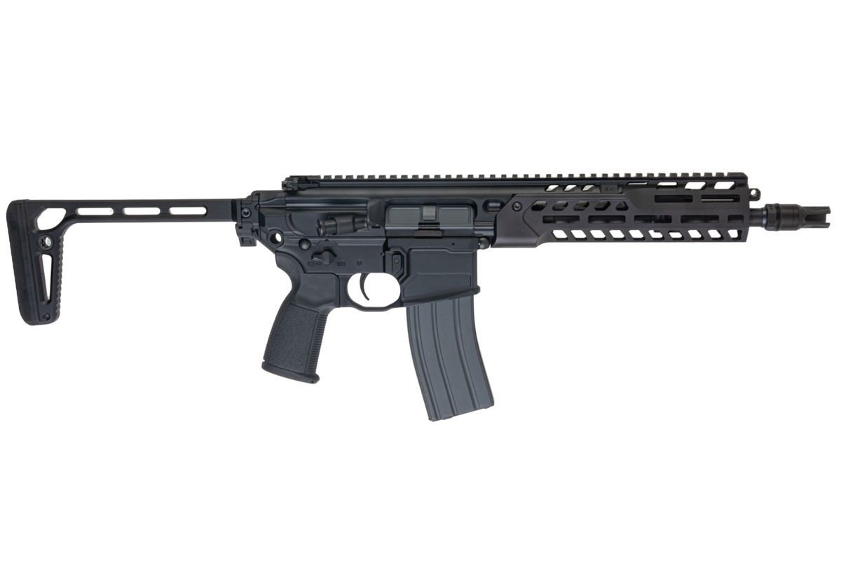 Salvo Precision MCX Spear 10.5 LTCSAW GBBR & Case V2 - Black