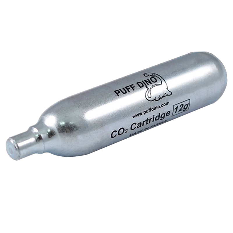 Puff Dino Co2 cylinders Cartridge 12g