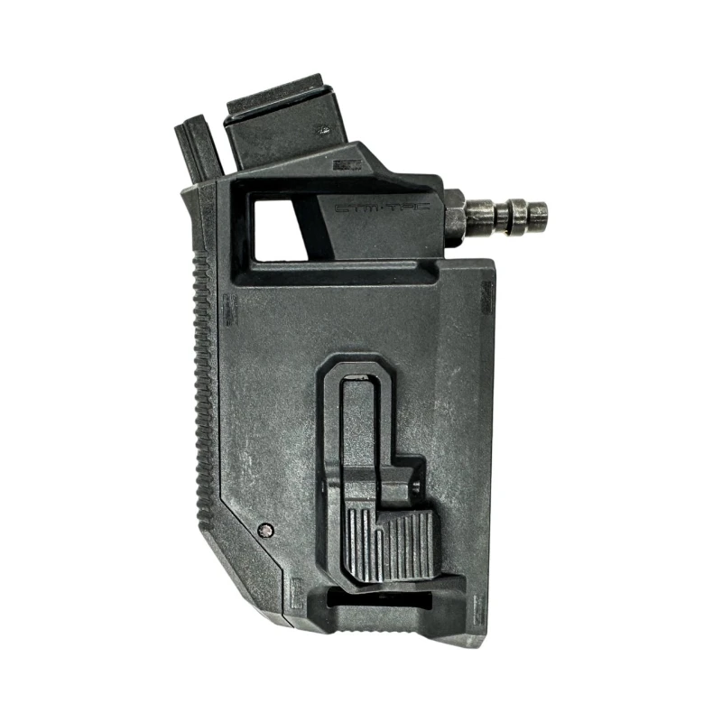 CTM Hi-Capa HPA M4 AEG Magazine 90° Angled Adapter - Black