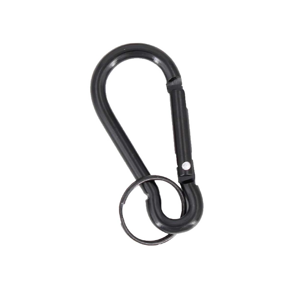 IMMORTAL WARRIOR ALUMINIUM CARABINER 1PCS 7CM BLACK