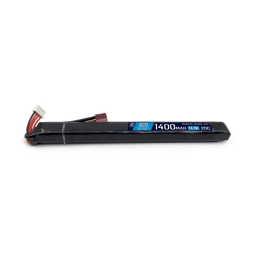 BLUEMAX POWER LI-PO BATTERY 11.1V X 1400MAH 20C STICK DEANS
