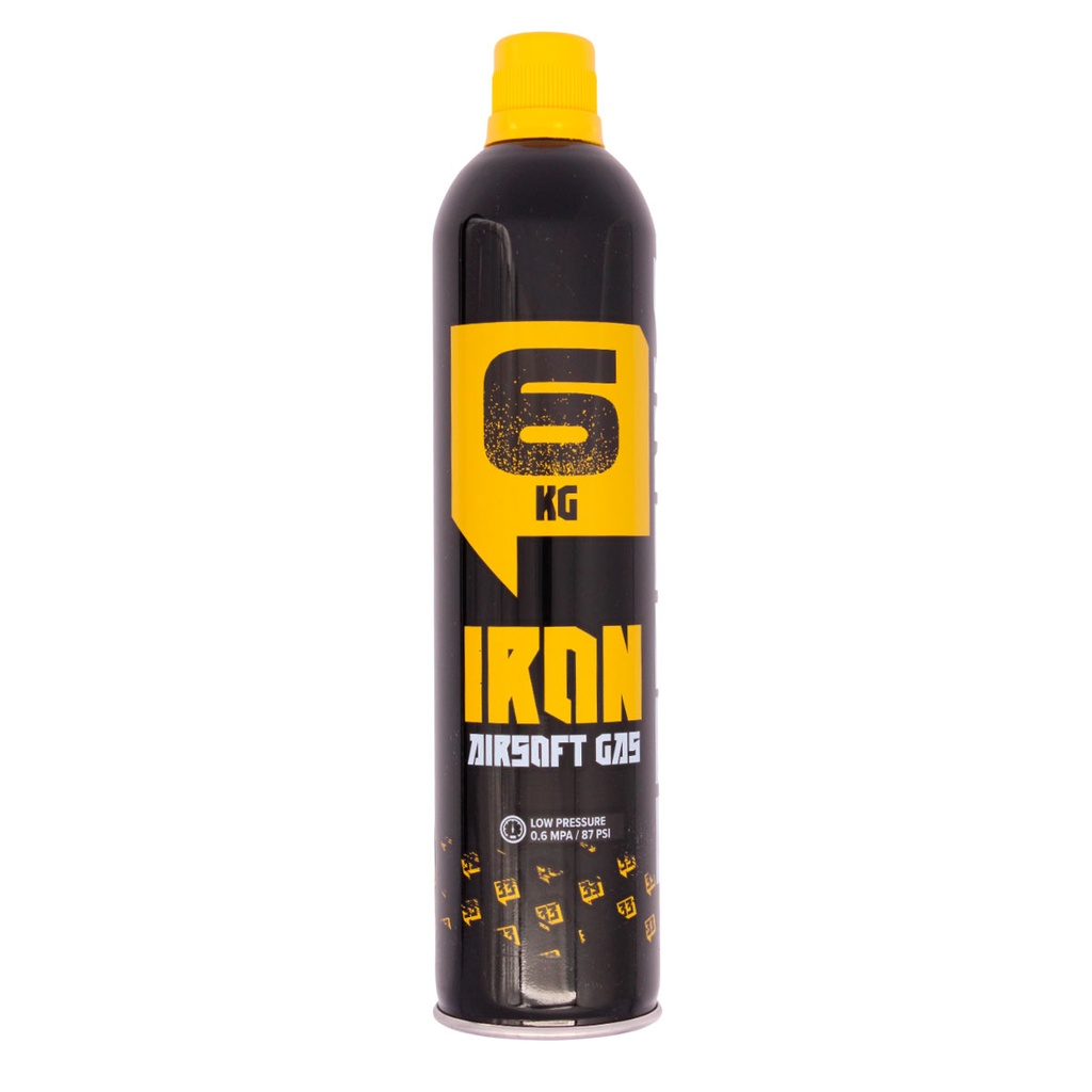 ARSENIC IRON GAS BOTTLE 6KG WITH SILICONE