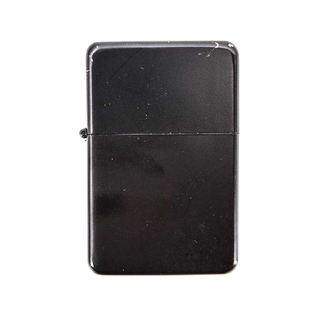 MFH Plain black Zippo lighter