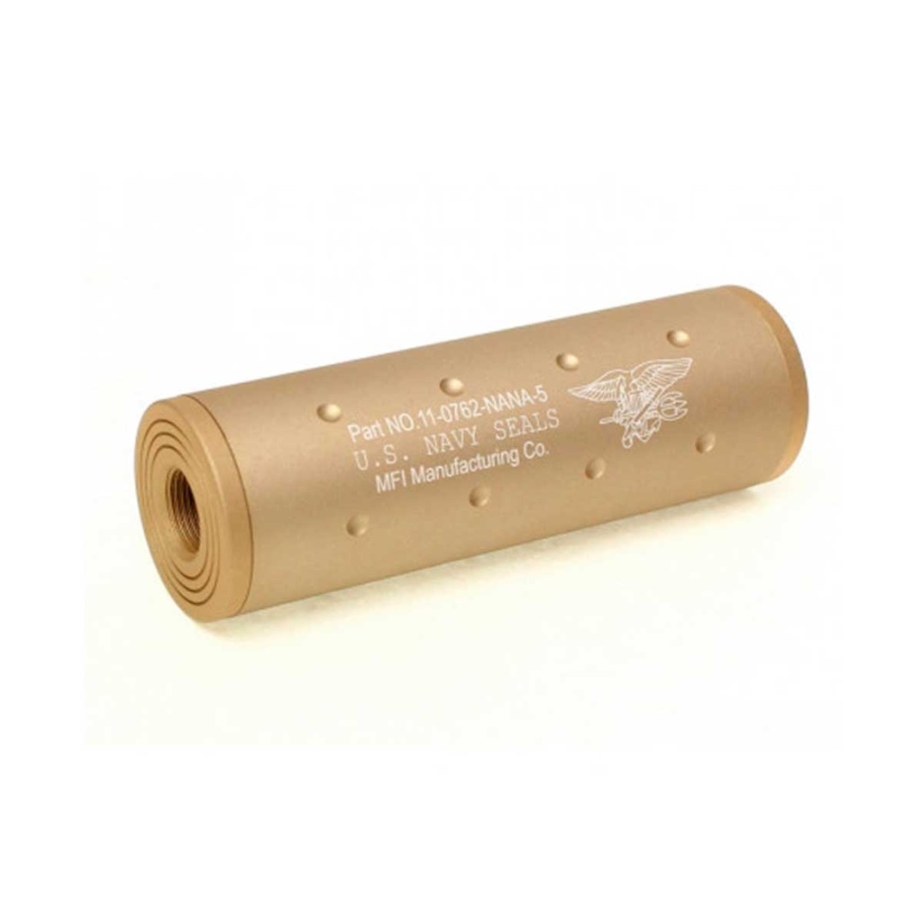 FMA STUBBY NAVY SEALS SILENCER 108MM TAN