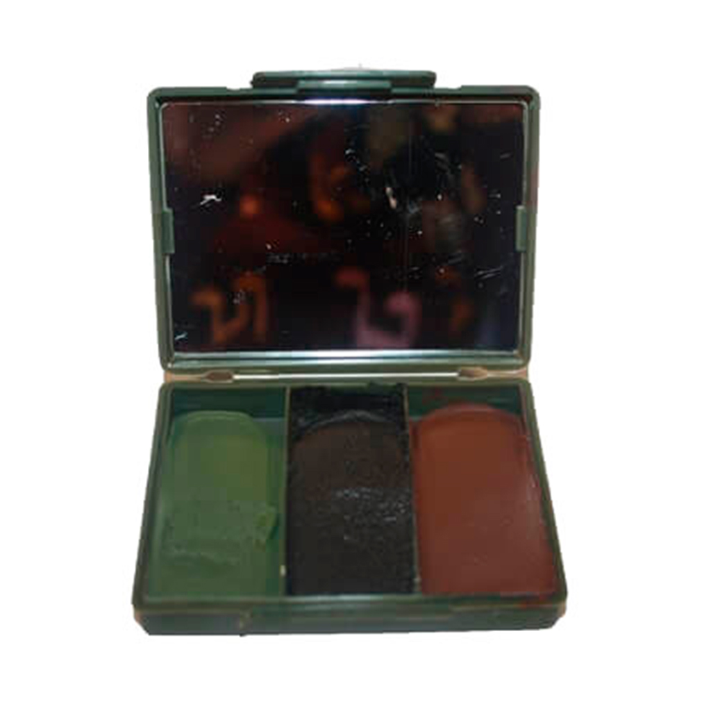 BUSHCRAFT PAINT 40G. BOX OF 3 COLORS BLACK-GREEN-BROWN