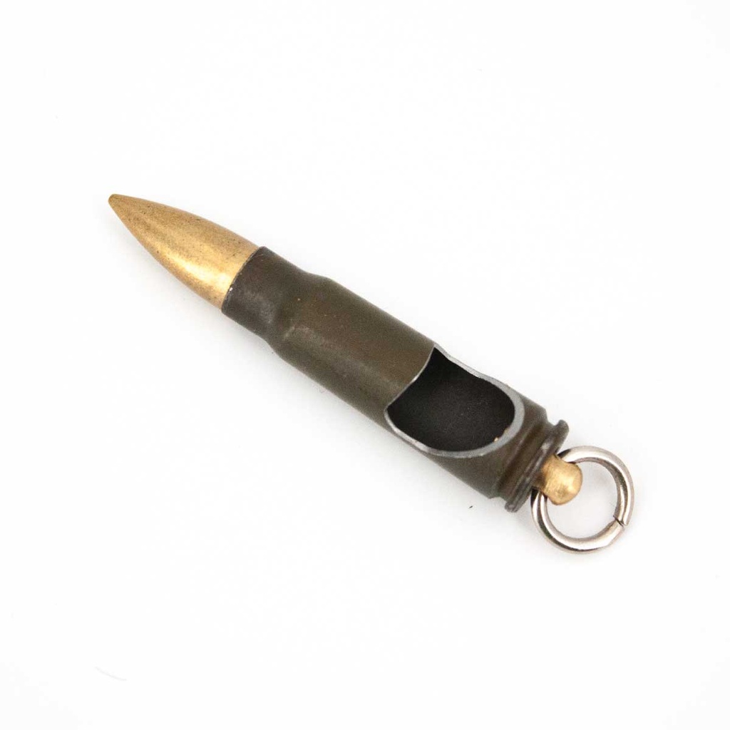 AK47 BULLET GREEN-GOLD BOTTLE OPENER