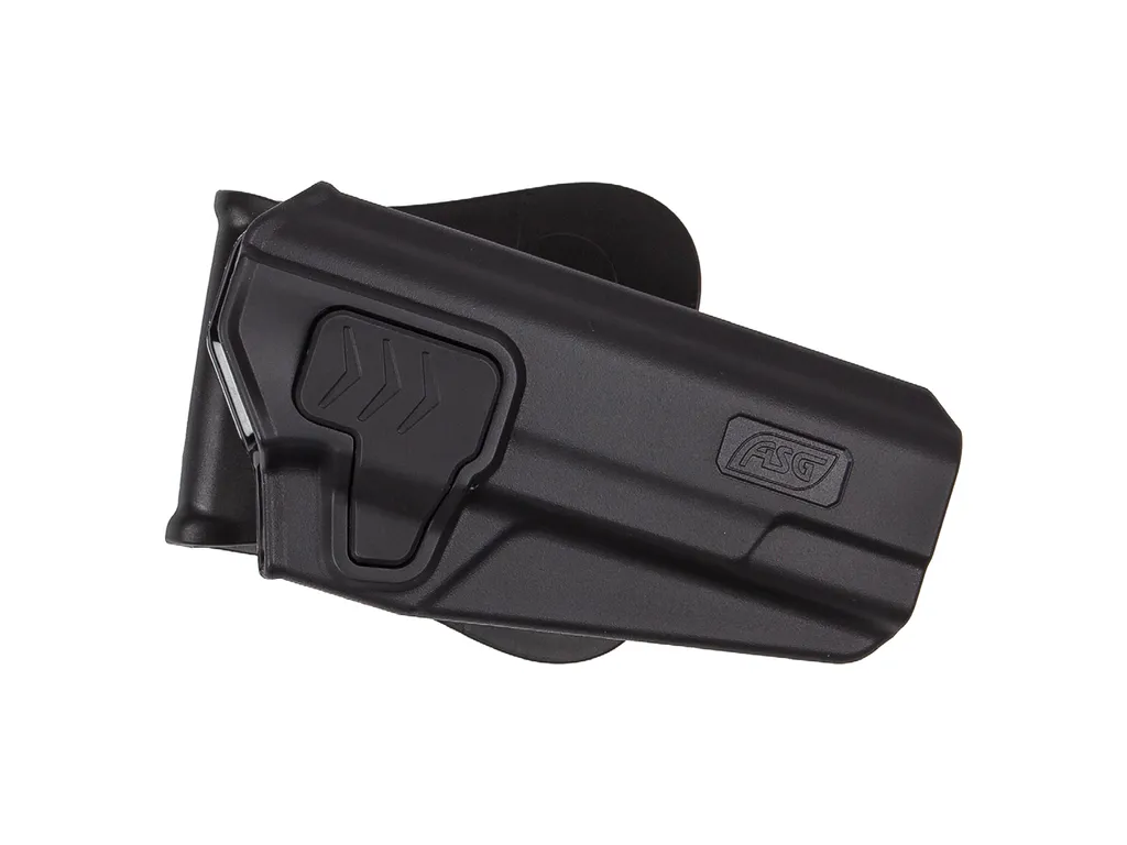 ASG Strike Systems 1911 model holster, Black, Polymer