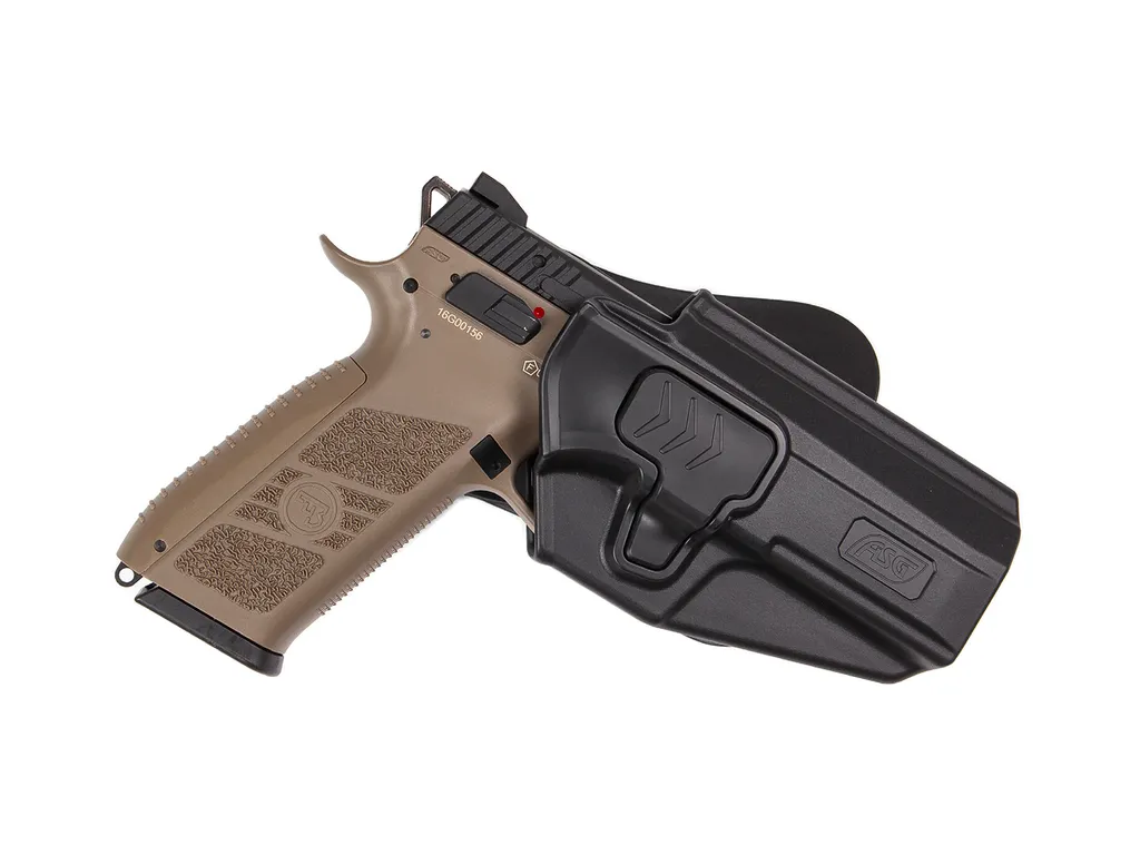ASG Strike Systems CZ P-07 and CZ P-09 holster, Black, Polymer