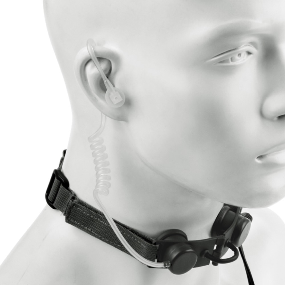 Z-TAC THROAT MIC WITH EARPHONE