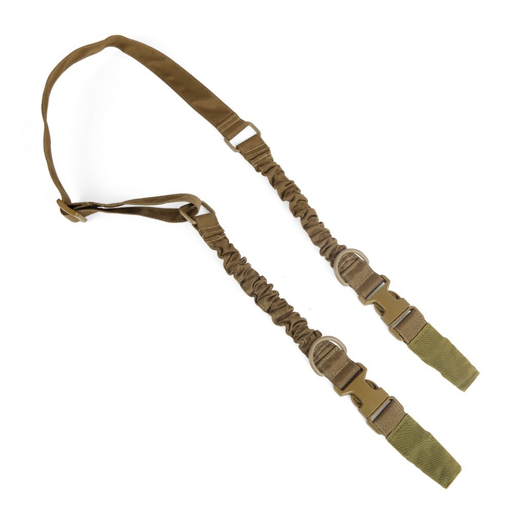 Delta Armory  PARTIZAN single and double point gun strap Tan
