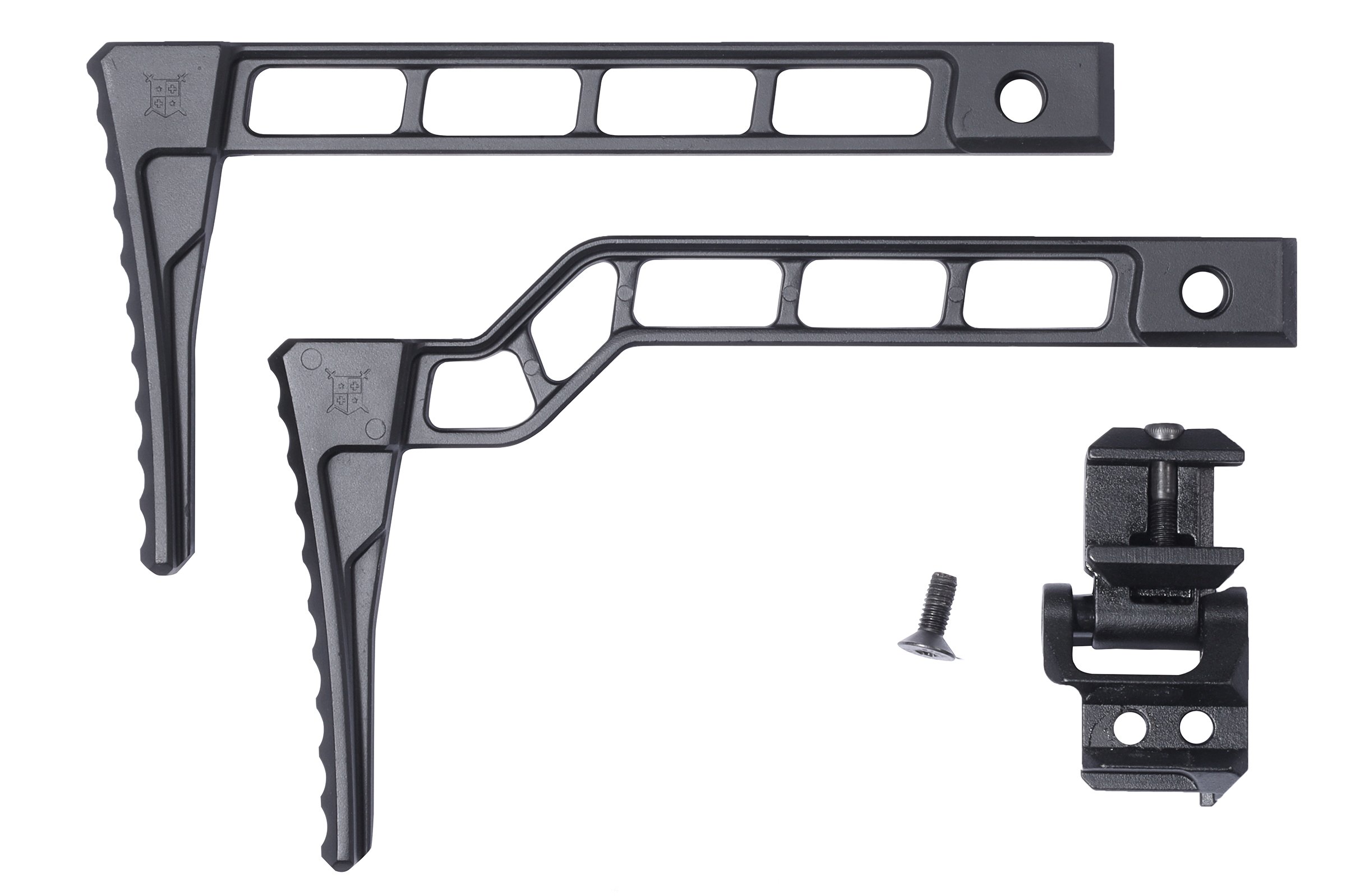 Delta Armory Airsoft Stribog stock RIS Stock Minimalist Black