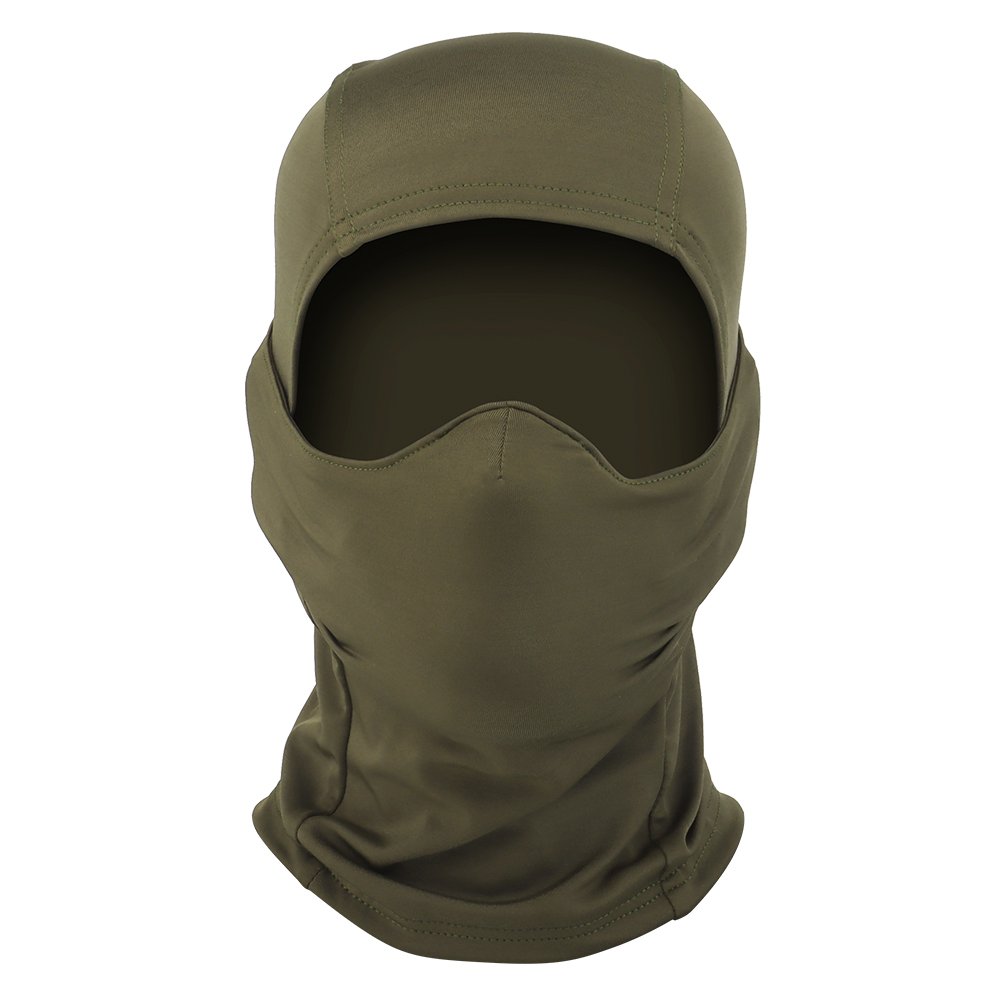 Delta Armory Airsoft hood with integrated silicone mask Olive