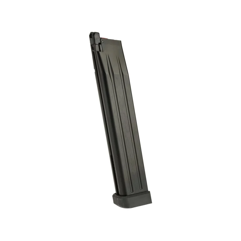 WE GREEN GAS HI-CAPA 5.1 LONG 50RDS BLACK PISTOL MAGAZINE