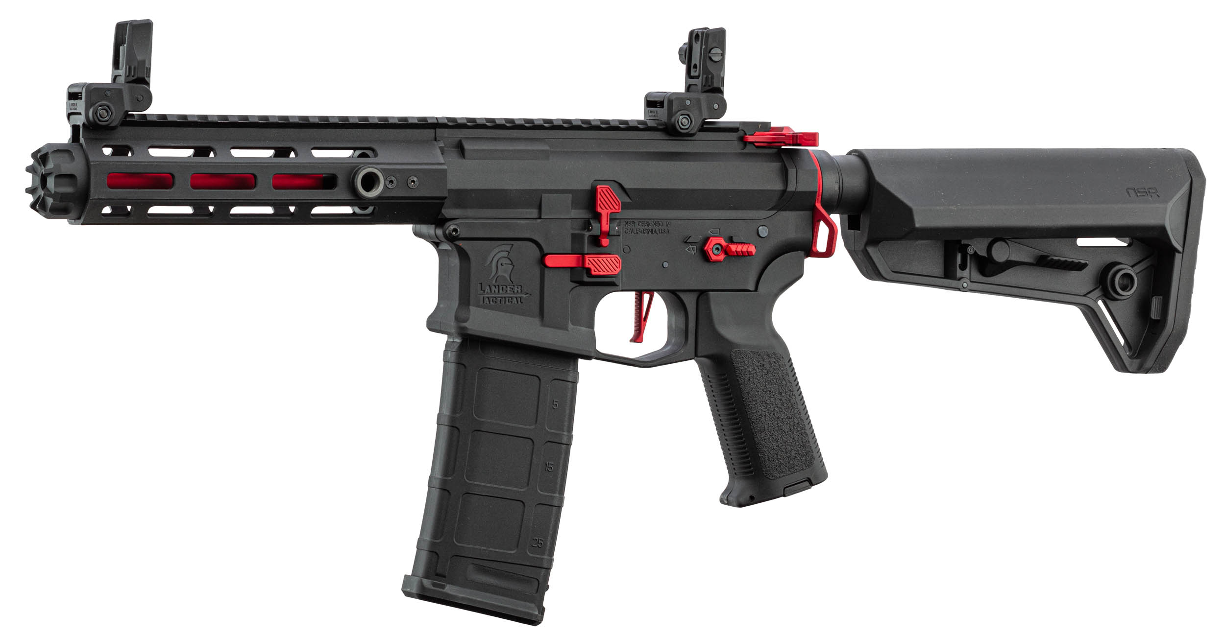 Lancer Tactical LT-32 Hellion Black/Red NSR