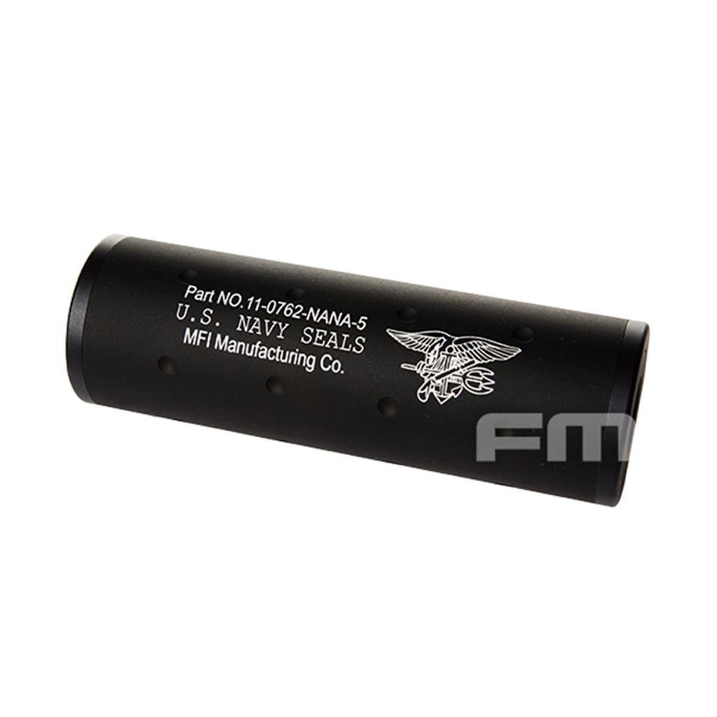 FMA STUBBY NAVY SEALS MUFFLER 108MM BLACK