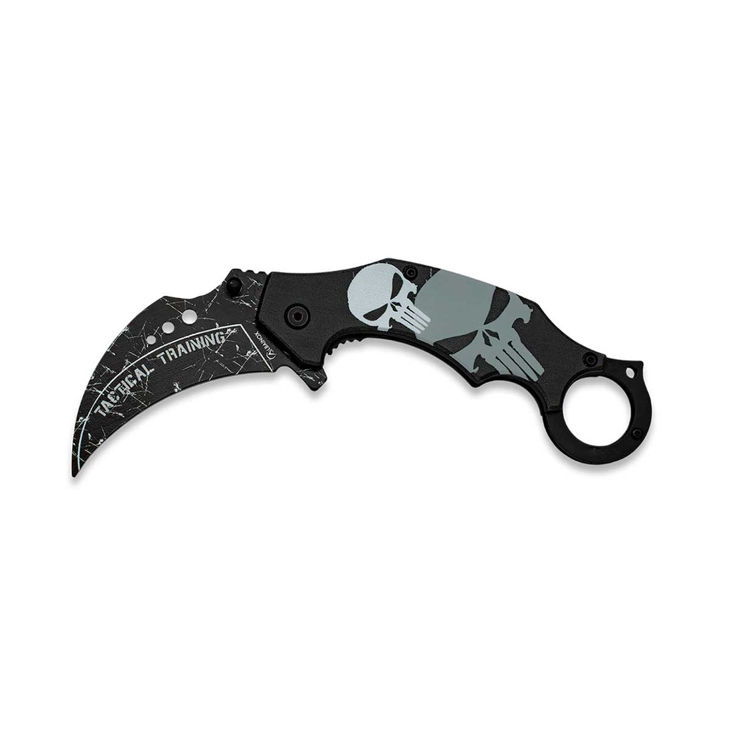 ALBAINOX KARAMBIT PUNISHER TRAINING BLACK KNIFE